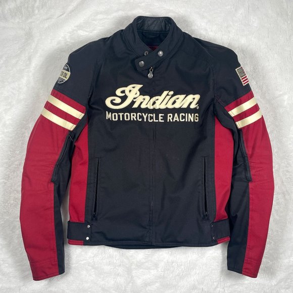 Indian Motorcycle Men s Textile Jacket with Removable Lining Size S - Picture 1 of 12